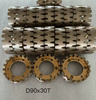 Diamond Continuous Tooth Milling CNC Sintered Wheel for Marble Granite Dekton Quartz Edge Profil Grind Shape Process