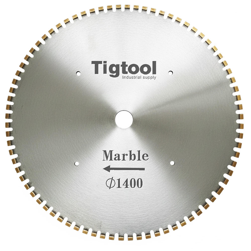 1400mm 56" Marble Blade - Short Segment Teeth 24mm Quarry Stone Block Cutting Large Diamond Saw Blade