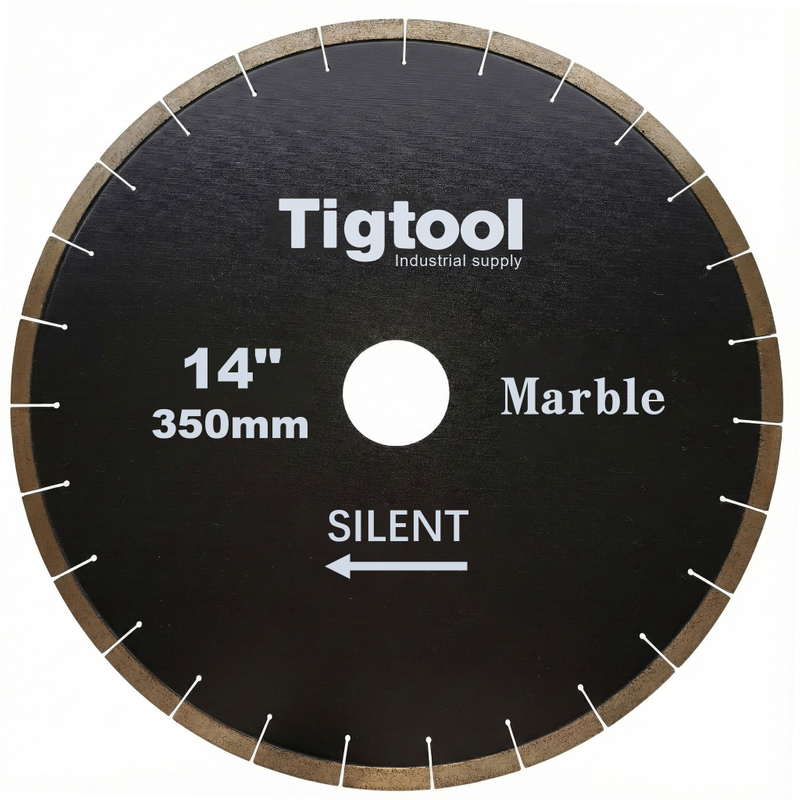 Low Noise Long-Life Stone High Sharpness Segmented 14" 350mm Silent for Marble Tiles Slabs Diamond Cutting Saw Blade
