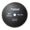 Low Noise Durable Long-Life High Sharpness Segmented 20" 500mm Silent for Marble Tiles Slabs Diamond Cutting Saw Blade