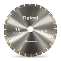 16"400mm Diamond Cutting Saw Blade for Laja Stone High-Frequency Welded Wear-resistant Long Service Life