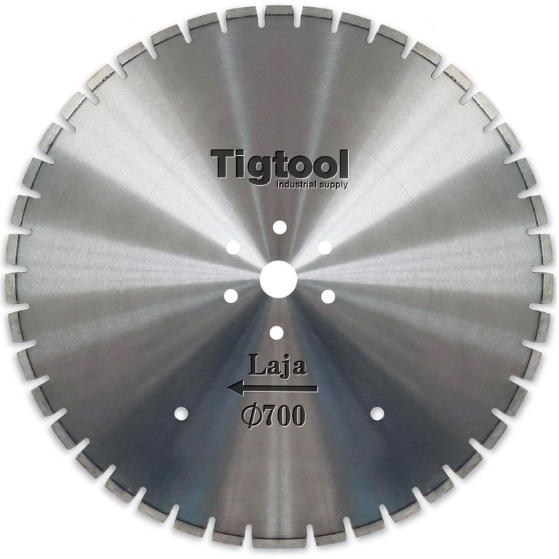 28"700mm Diamond Cutting Saw Blade for Laja Stone High-Frequency Welded Wear-resistant Long Service Life
