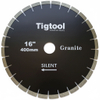 16" 400mm Granite Silent Cutting Saw Blade For Hard Stone Tiles Slabs Sharp & Wear-Resistant Segmented Long-Life