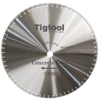 36"900mm Road Cutting Blade Cured Concrete Reinforced Laser Floor Saw Pavement Highway Long Life Expansion Contraction Joint