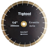 14" 350mm Granite Arix Silent Blade Height 20mm Wear-Resistant Arix Segments Wear Resistant High Sharpness Diamond Blade