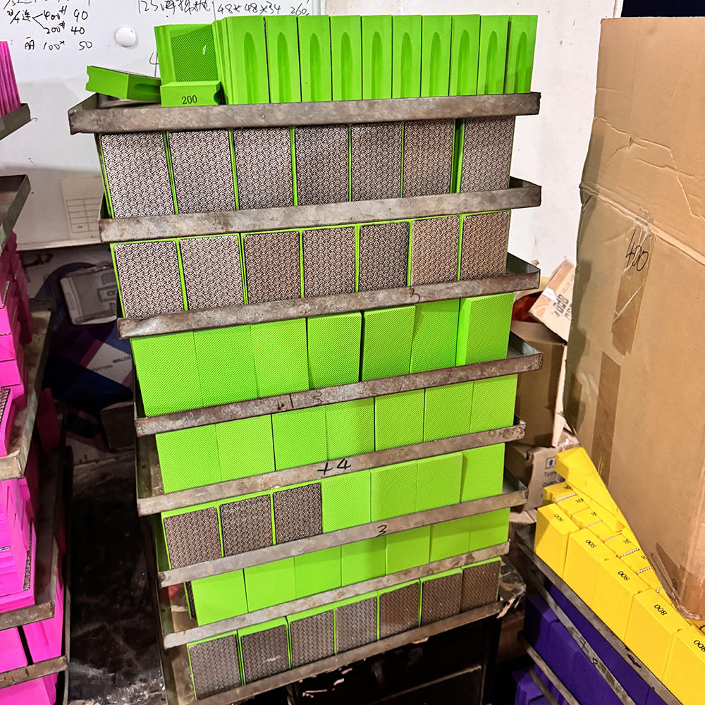 Electroplated Diamond Hand Polishing Block for Stone Glass Ceramic Edge Finishing Rust Removal Deburring