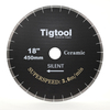 18"/450mm Ceramic Silent Blade SuperSpeed 3.6 m/min Chip-Free 45° Miter Cutting Tigtool