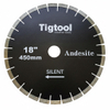18"450mm Silent Diamond Saw Blade for Andesite Stone Cutting Fast Cutting Stable Performance Low Chipping Wear Resistance