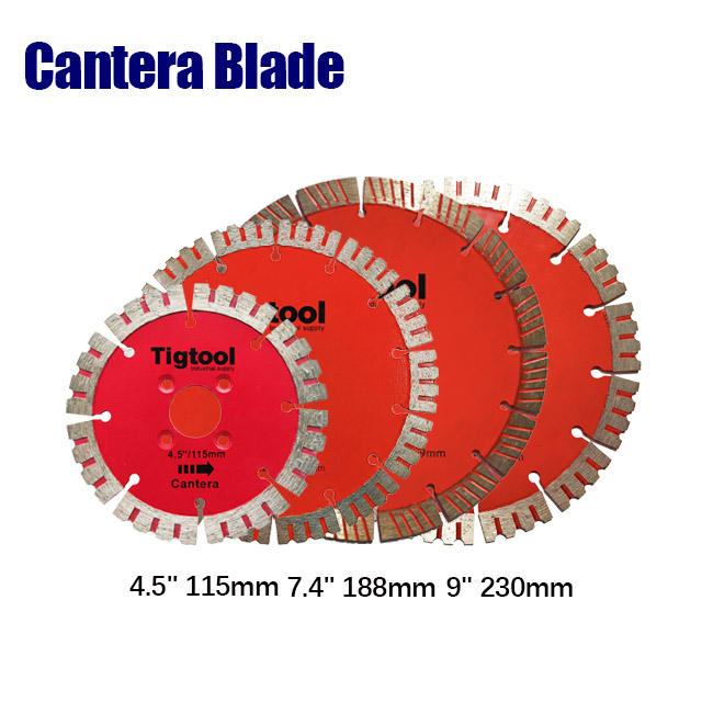 4.5" 115mm Diamond Saw Blade for Cantera Stone Carving Grinding Long Life Wear-Resistant Angle Grinder Disc