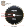 Stable Performance Low Chipping Wear Resistance 14" 350mm Silent for Cantera Stone Cutting Fast Cutting Diamond Saw Blade