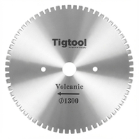 High-Frequency Welded Wear-resistant Long Service Life 52"1300mm for Volcanic Stone Diamond Cutting Saw Blade