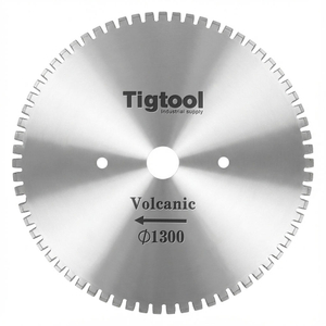 High-Frequency Welded Wear-resistant Long Service Life 52"1300mm for Volcanic Stone Diamond Cutting Saw Blade