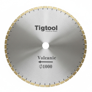 High-Frequency Welded Wear-resistant Long Service Life 40"1000mm for Volcanic Stone Diamond Cutting Saw Blade