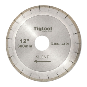 12" 300mm Quartzite Silent Cutting Blade for Natural Taj Mahal and Sea Pearl Double-Sided Single-Step Core Specialized Sharp A+
