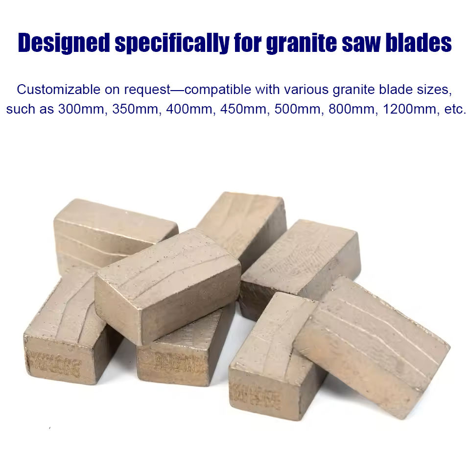 Diamond Segments for Granite Cutting Blade Wear Resistant High Sharpness Long-Life Durable Performance
