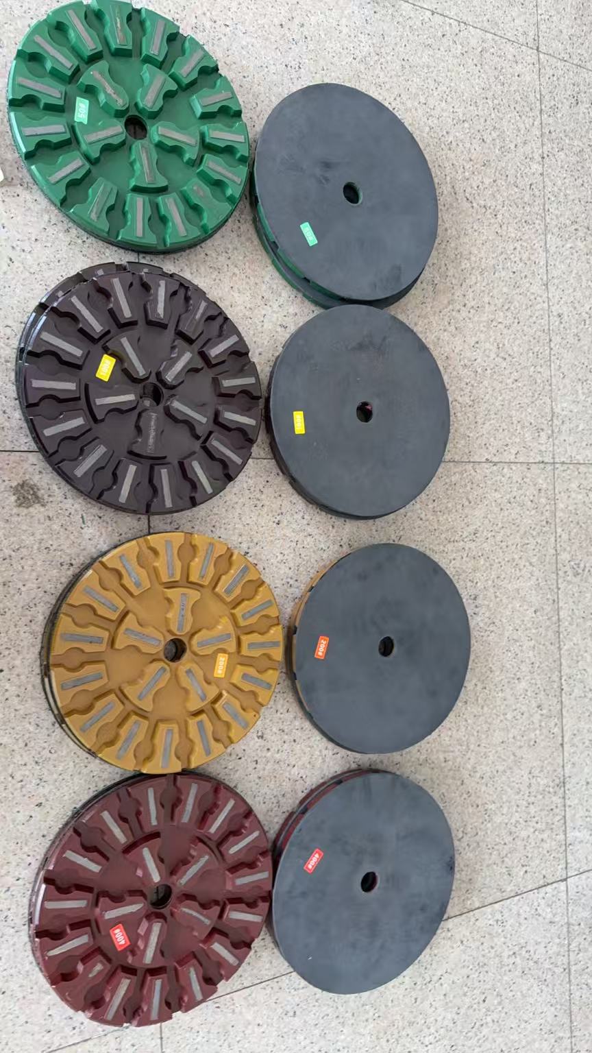 6/8/9/10inch Resin for Marble Granite Diamond Polishing Wheel Manual Swing Arm Machine Automatic Polishing Machine