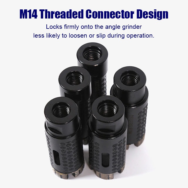 Dry Diamond Drill Bits for Porcelain,Sintered Stone,Tile,Marble,Granite,Quartz Tigtool Chip-Free Ultra Sharp Smooth Long Life