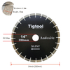 14" 350mm Silent Diamond Saw Blade for Andesite Stone Cutting Fast Cutting Stable Performance Low Chipping Wear Resistance