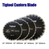 Stable Performance Low Chipping Wear Resistance 14" 350mm for Cantera Stone Cutting Fast Cutting Diamond Saw Blade