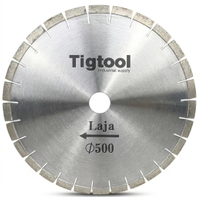 20"500mm Diamond Cutting Saw Blade for Laja Stone High-Frequency Welded Wear-resistant Long Service Life