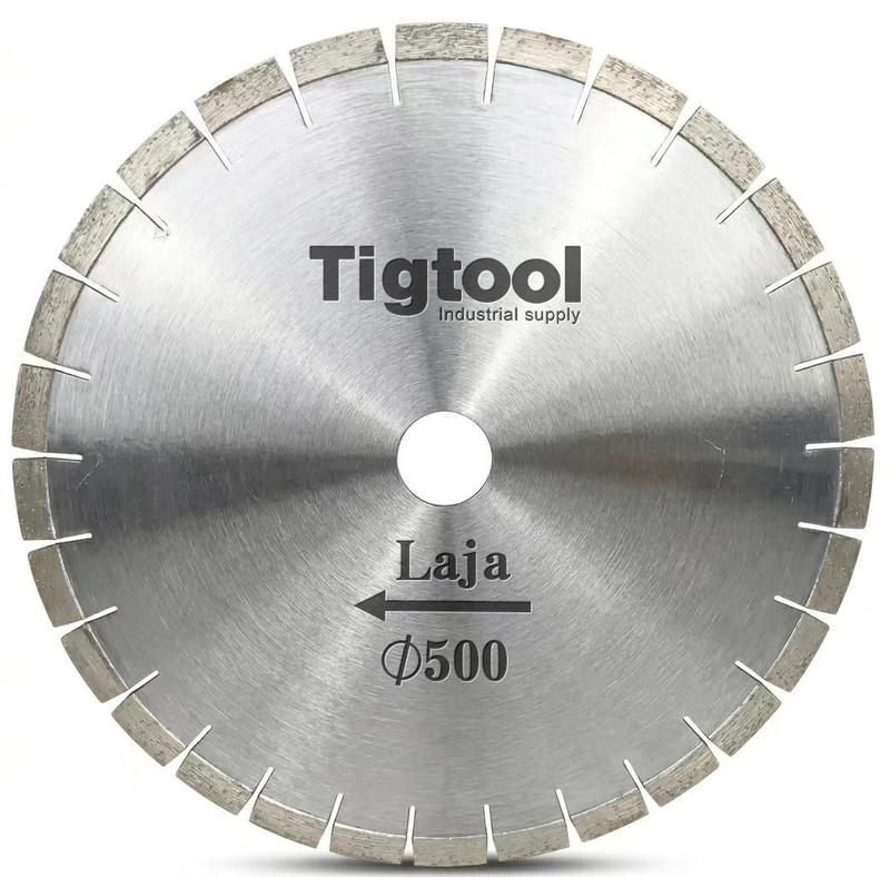 20"500mm Diamond Cutting Saw Blade for Laja Stone High-Frequency Welded Wear-resistant Long Service Life