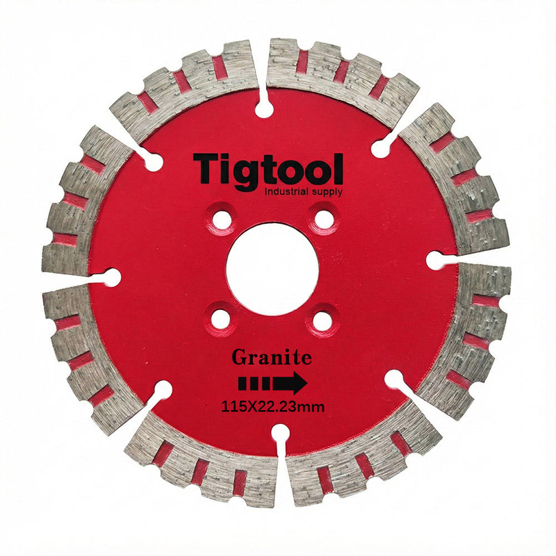 4.5" 115mm Diamond Saw Blade for Granite Stone Carving Grinding Long Life Wear-Resistant Angle Grinder Disc