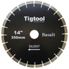 14" 350mm Silent Diamond Saw Blade for Basalt Stone Cutting Fast Cutting Stable Performance Low Chipping Wear Resistance