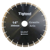 14" 350mm Granite Arix Silent Blade Height 15mm Wear-Resistant Arix Segments Wear Resistant High Sharpness Diamond Blade