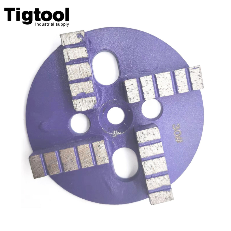 Diamond Floor Grinding Block Great Wall Type Concrete Grinder Shoe for Floor Polishing Machines