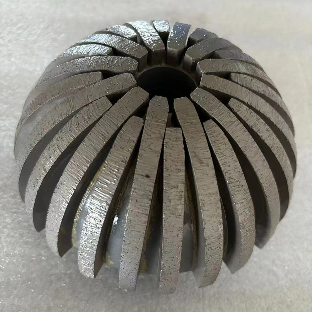 Diamond Profile Wheel for Volcanic Stone Basalt Granite Marble Edge Grinding Shaping Wheel for Stone Processing