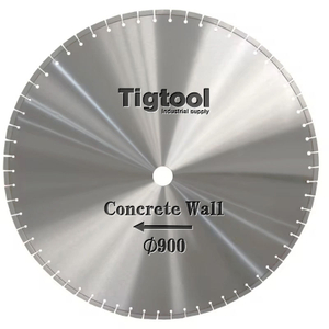 36"900mm Concrete Cut Wall Saw Blade for Reinforced Demolition Tunnel Concrete Pipe Laser Welded Large Diameter Machine Blade