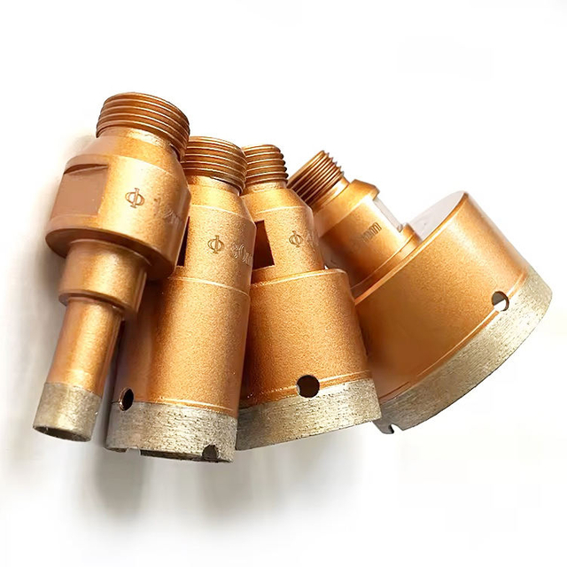 Diamond Hole Saw Porcelain Tile Drill Bit Vacuum Brazed Diamond Core Drill Bit for Sintered Stone Porcelain Dekton