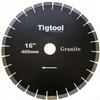 16" 400mm Granite Cutting Saw Blade For Hard Stone Tiles Slabs Sharp & Wear-Resistant Segmented Long-Life Durable Performance