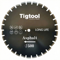 20"500mm Asphalt Cutting Saw Blade Green Concrete Brick Block Wear-Resistant Road Disc Protection Teeth Long-Life Laser Welded