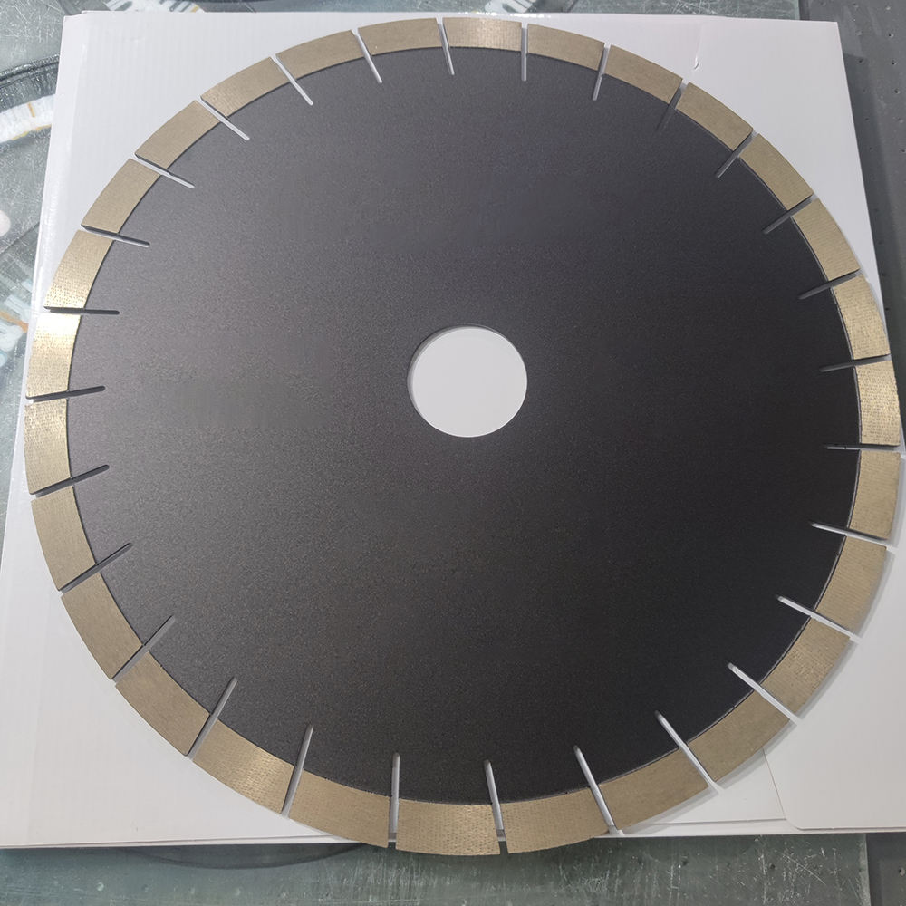 14" 350mm Quartzite Arix Silent Blade Tigtool Specialized Cutting Blades Designed for Natural Taj Mahal and Sea Pearl Quartzite