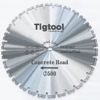 20"500mm Road Cutting Blade Cured Concrete Reinforced Laser Floor Saw Pavement Highway Long Life Expansion Contraction Joint