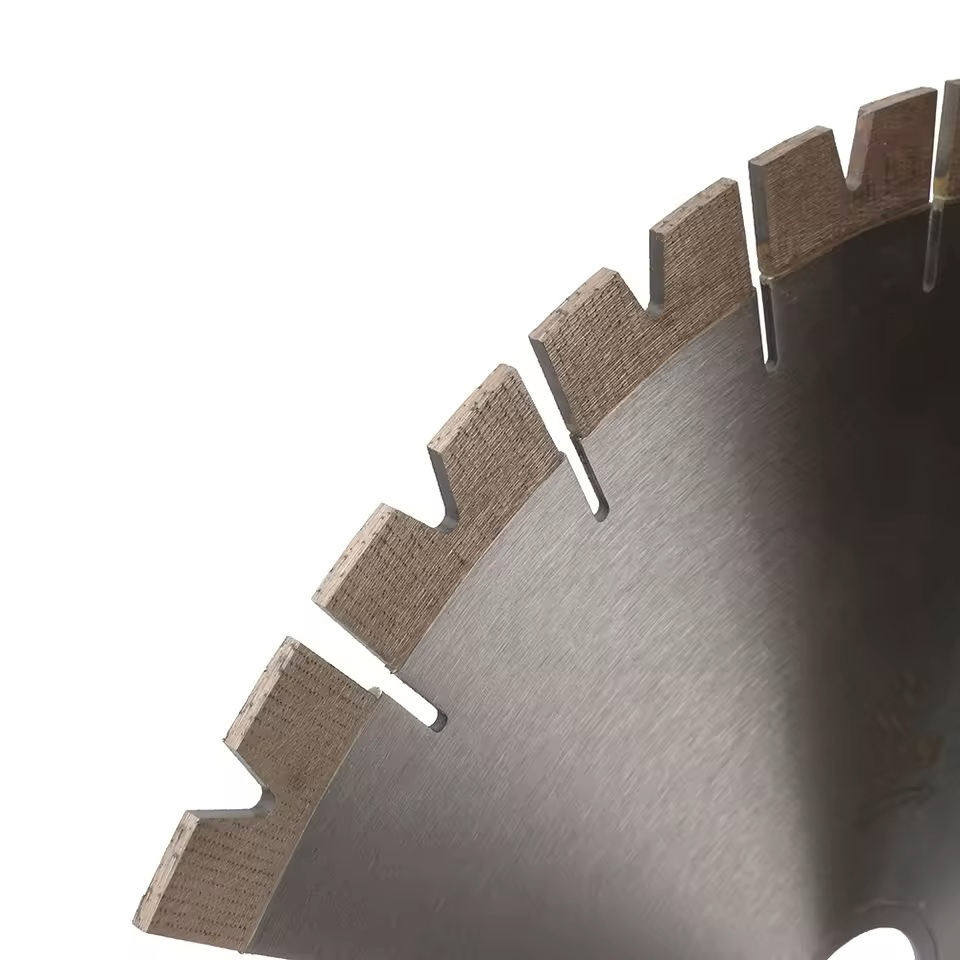 14" 350mm Granite Arix Silent Blade Height 25mm Wear-Resistant Arix Gaps Segments High Sharpness Diamond Blade