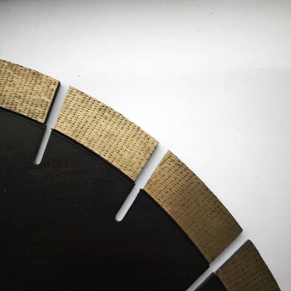 14" 350mm Granite Arix Silent Blade Height 20mm Wear-Resistant Arix Segments Wear Resistant High Sharpness Diamond Blade