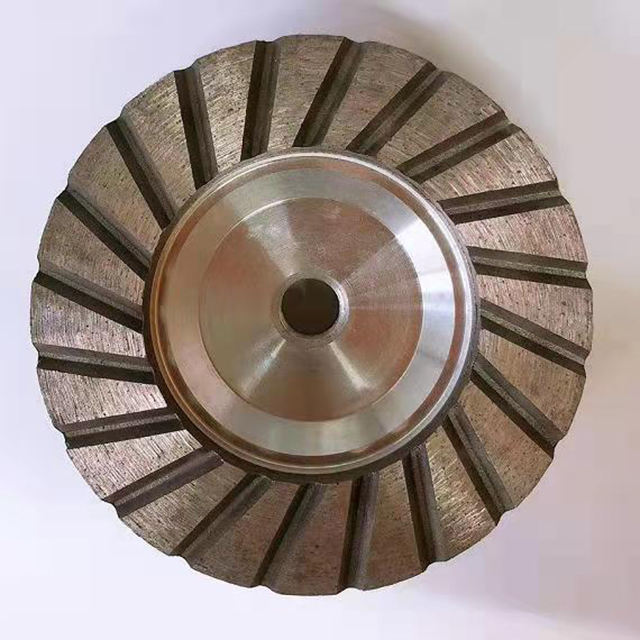 4" 100mm Aluminum Base Diamond Cup Wheel TigTool Silver Type for Concrete, Granite & Stone Grinding