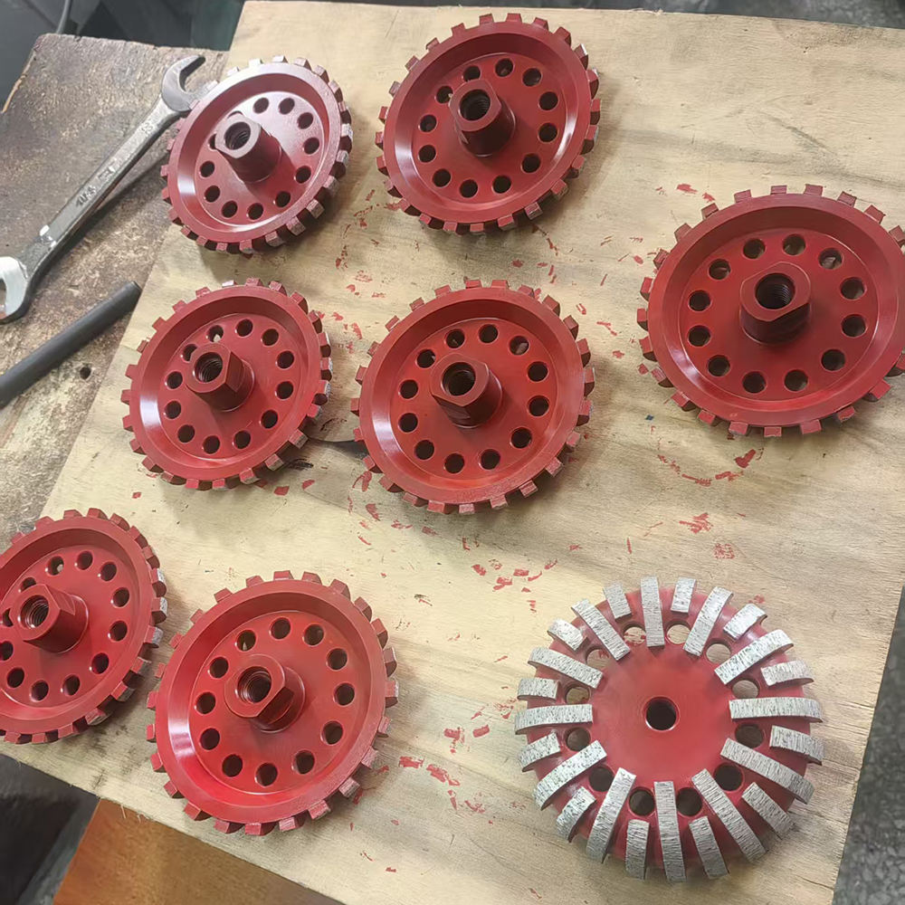 Diamond Profile Wheel for Volcanic Stone Basalt Granite Marble Edge Grinding Shaping Wheel for Stone Processing