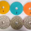 4" Dry Wet Polishing Pad for Dekton Quartzite Marble Granite Sharp Fast Efficient for Stone Floor Polish Machine Angle Grinder