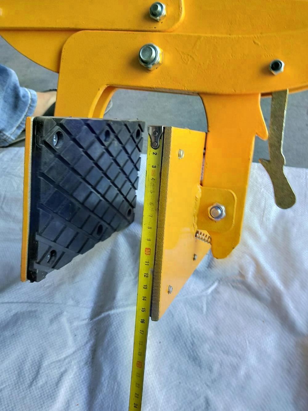 Heavy-Duty for Dekton Porcelain Marble Granite Quartzite Slab Vertical Lifting Handling Transport Equipment Scissor Clamp Lifter