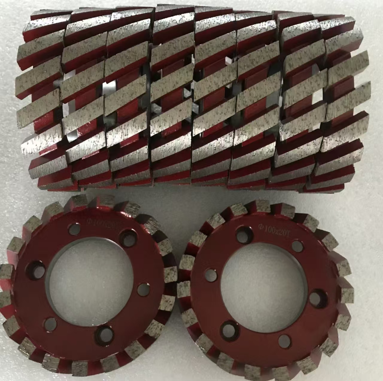 Diamond Milling CNC Welded Wheel Marble Granite Dekton Quartz Edge Profil Grind Shape Calibration Processing