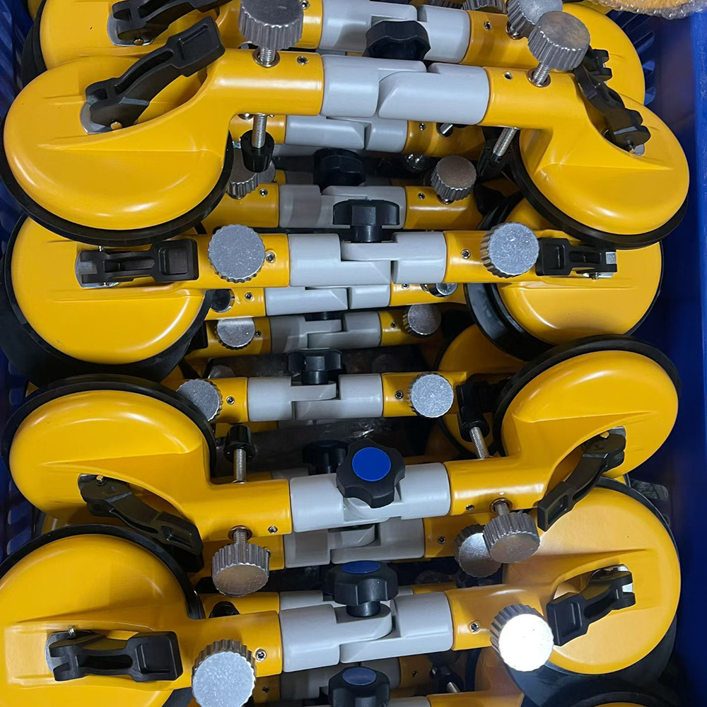 Heavy Duty Adjustable for Dekton Porcelain Quartzite Marble Granite Glass Stone Slab Suction Cup Lifter Handling Tool