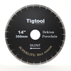 14"/350mm Dekton/Porcelain/Sintered Stone Silent Blade Superlife Max 1000m Chip-Free Cutting 45° Miter Cutting Tigtool