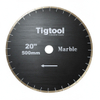 Durable Long-Life High Sharpness Segmented 20" 500mm Silent for Marble Tiles Slabs Diamond Cutting Saw Blade