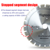 Customize for Horizontal Marble Edge Cutting Machine Tigtool OEM 24" 600mm Marble Horizontal Saw Blade