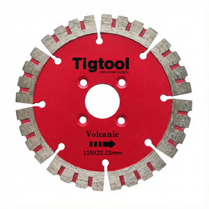 Long Life Wear Resistant Angle Grinder Disc 4.5"115mm for Volcanic Stone Carving Grinding Diamond Saw Blade