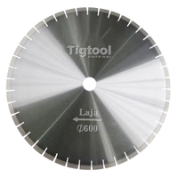 24"600mm Diamond Cutting Saw Blade for Laja Stone High-Frequency Welded Wear-resistant Long Service Life