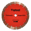 Long Life Wear Resistant Thickness 2.9mm/2.8mm Angle Grinder Disc 9"230mm for Volcanic Stone Carving Grinding Diamond Saw Blade